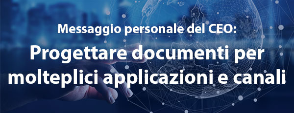 Gestire la progettazione di documenti tra applicazioni e canali