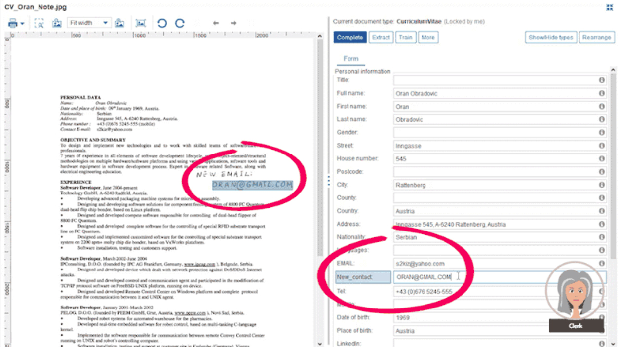 Capture your business data with Papyrus Business Designer