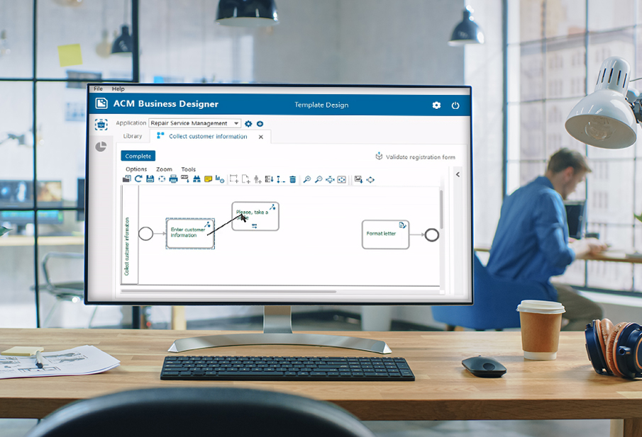 Design tool to create business processes