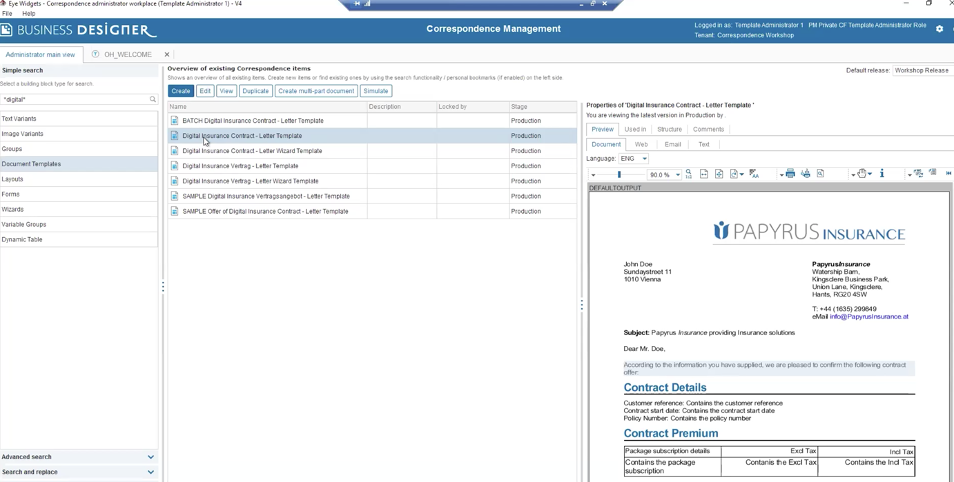 Business Document Design
