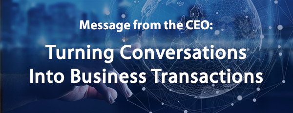 Turning Conversations Into Business Transactions